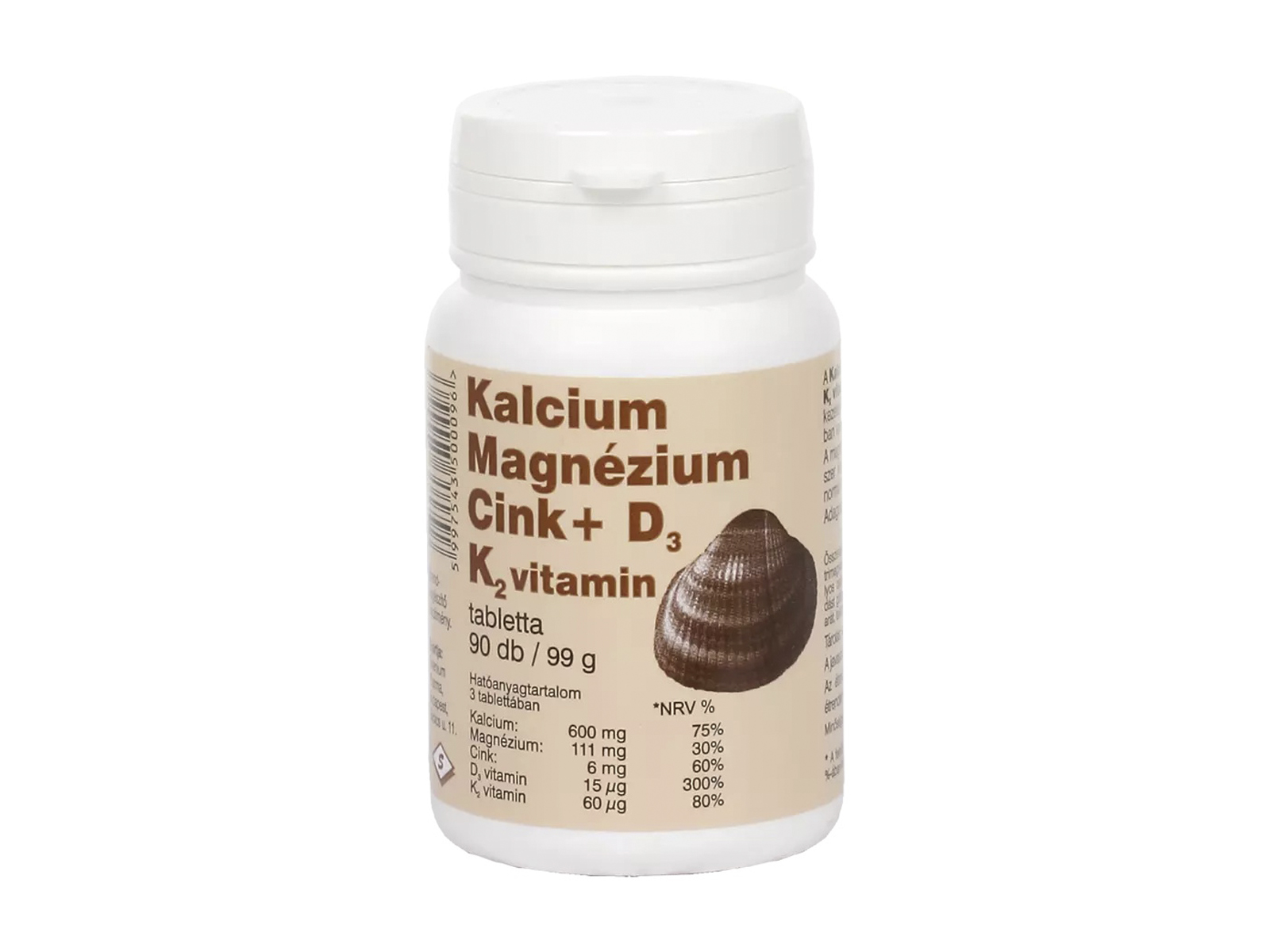 SELENIUM PHARMA KALCIUM+MAGNÉZIUM+CINK TABLETTA 90DB