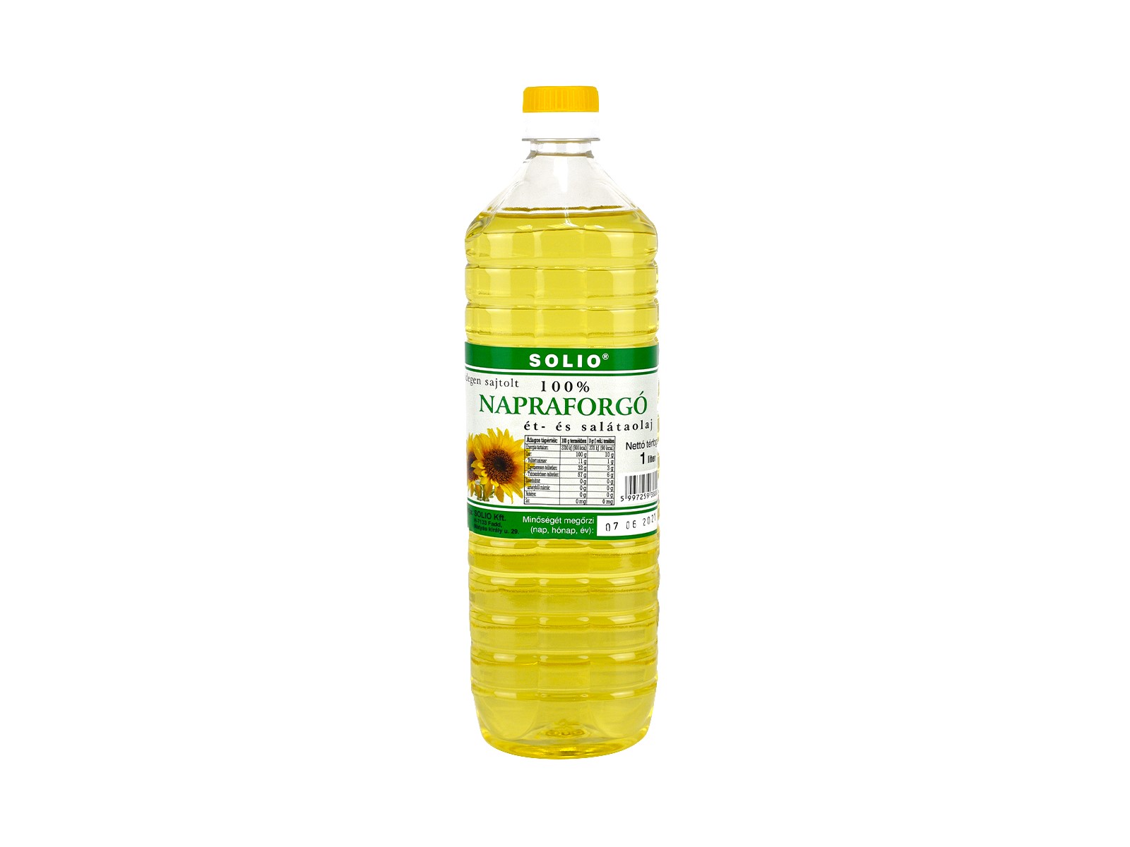 SOLIO NAPRAFORGÓ OLAJ 1000ML