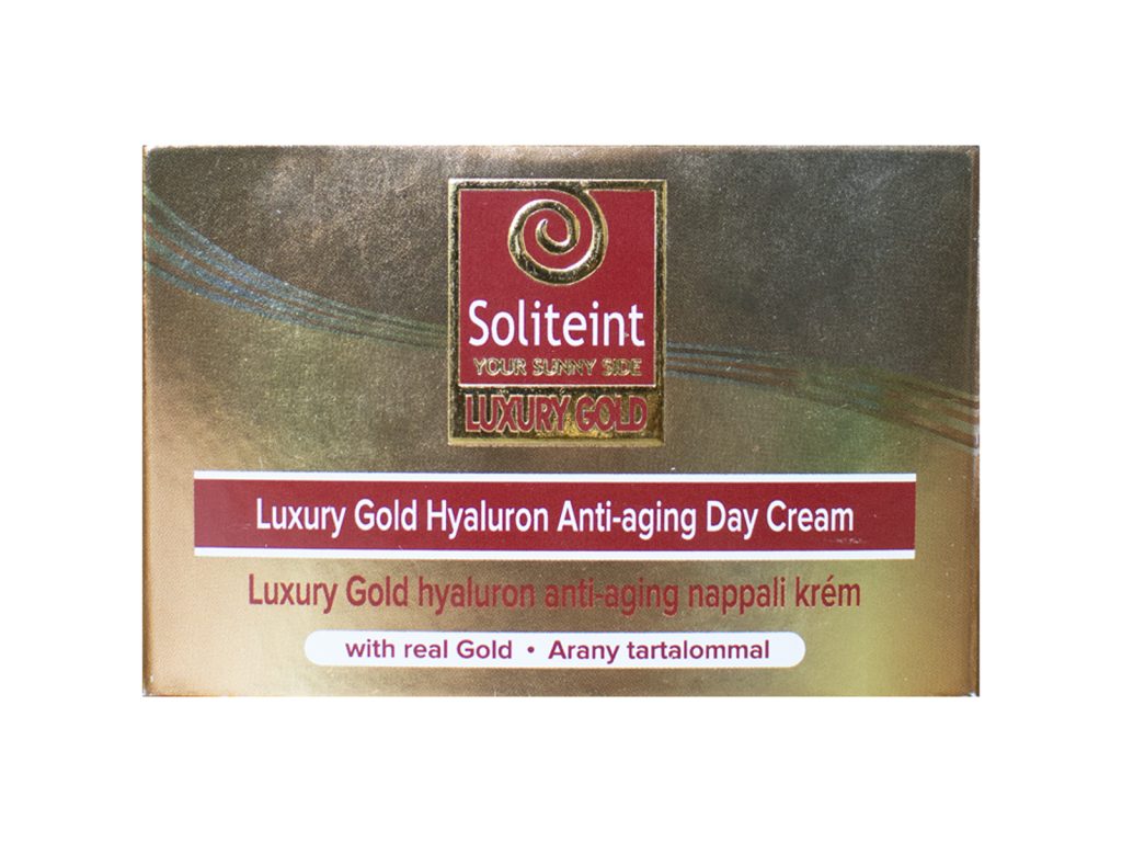 SOLITEINT LUXURY GOLD HYALURON ANTI-AGING NAPPALI KRÉM 50ML