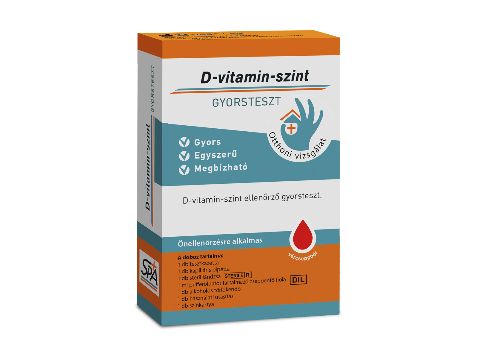 SPA D-VITAMIN-SZINT GYORSTESZT 1DB