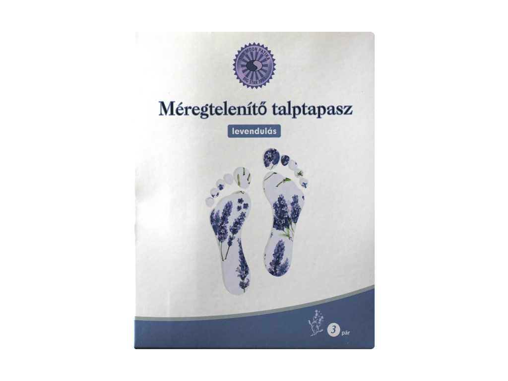 SUN MOON MÉREGTELENÍTŐ TALPTAPASZ LEVENDULA 3 PÁR
