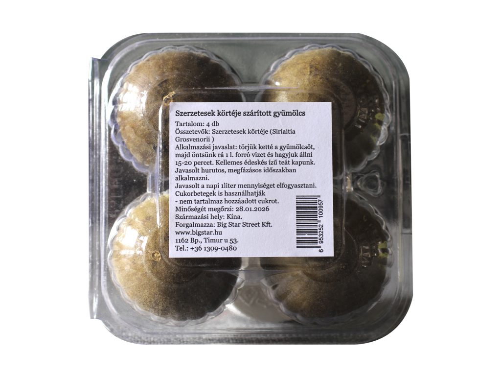 SUN MOON SZERZETESEK KÖRTÉJE, SZÁRÍTOTT 4DB