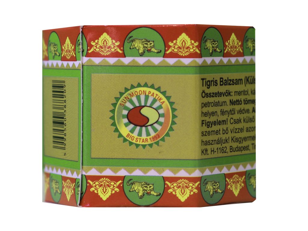 SUN MOON TIGRIS BALZSAM (KÜLSŐLEG!) SPECIÁLIS TESTÁPOLÓ SZER 18,4G