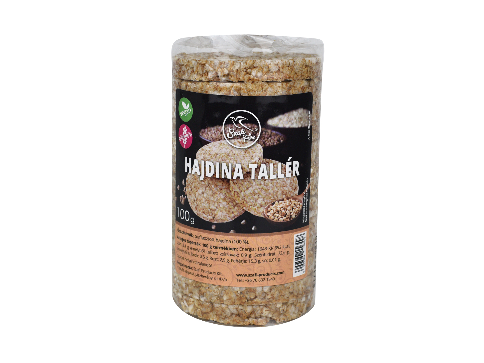 SZAFI FREE GLUTÉNMENTES HAJDINA TALLÉR 100G