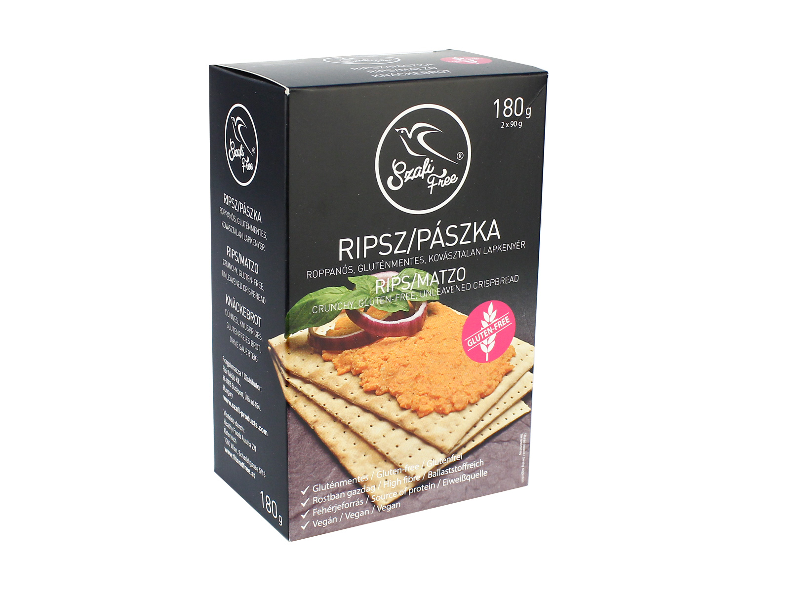 SZAFI FREE GLUTÉNMENTES RIPSZ/PÁSZKA 180G