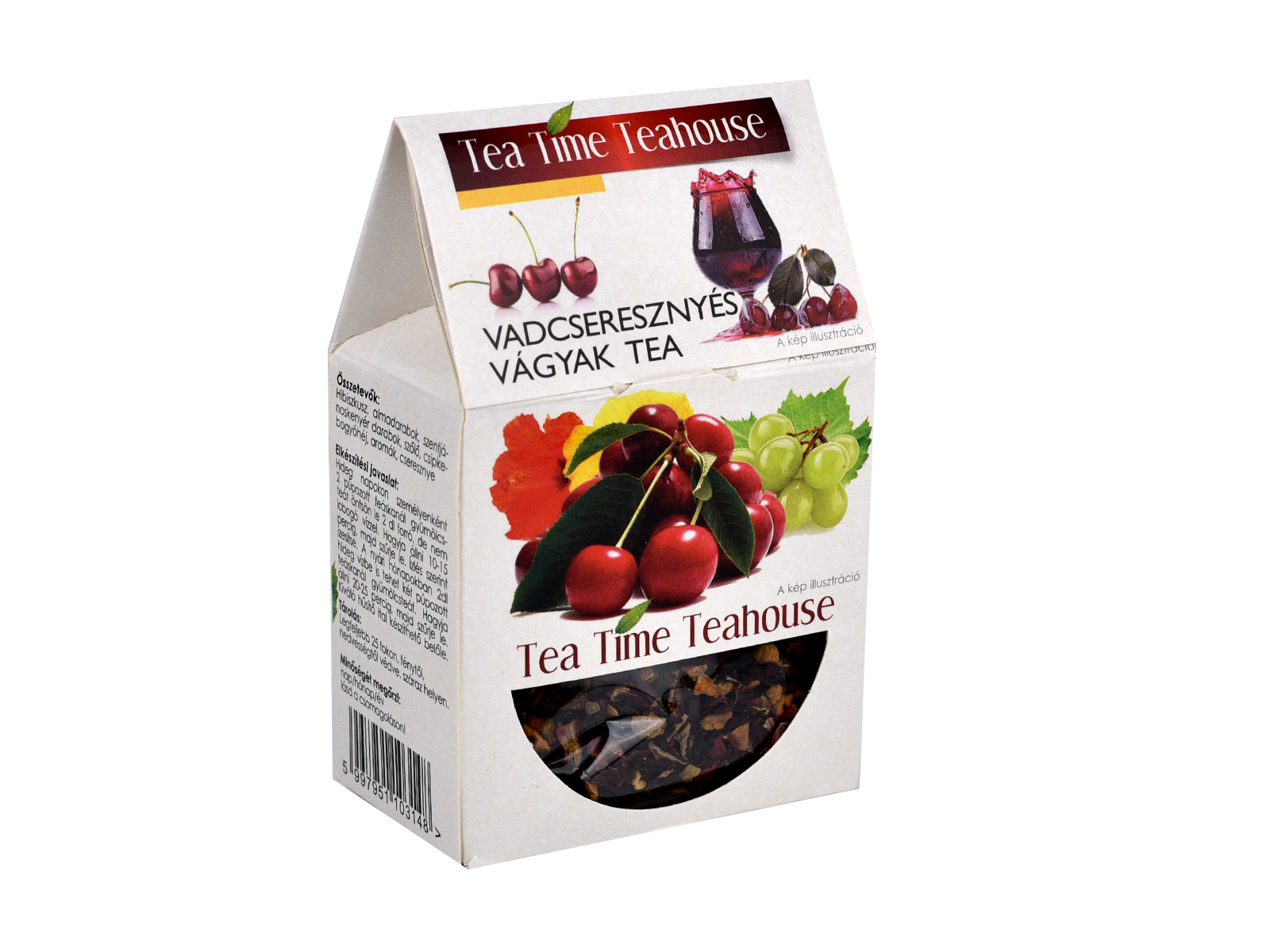 TEA TIME TEAHOUSE VADCSERESZNYÉS VÁGYAK TEA 100G