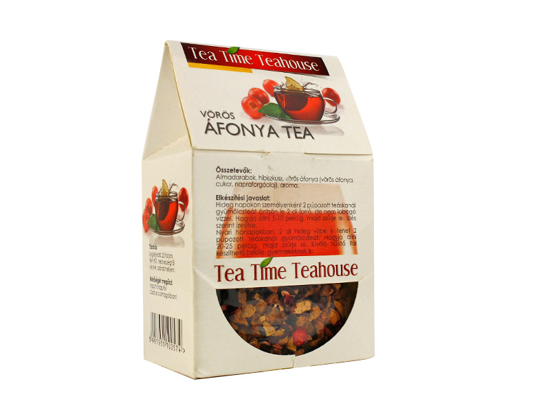 TEA TIME TEAHOUSE VÖRÖS ÁFONYA 100G