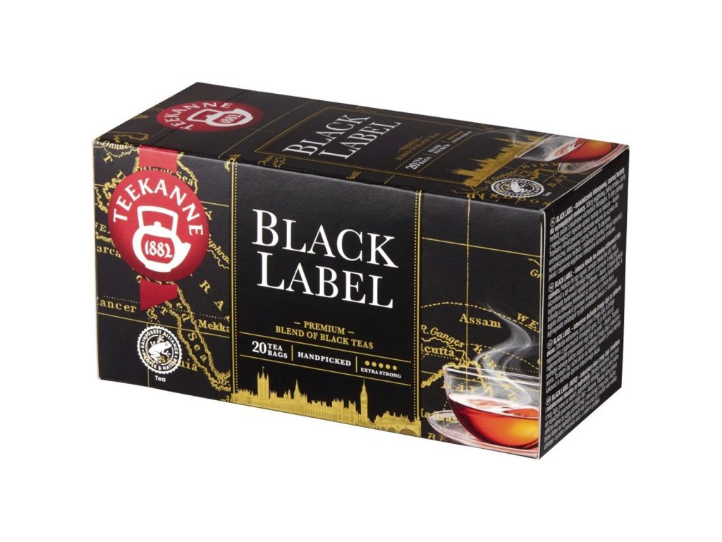 TEEKANNE BLACK LABEL FEKETE TEA FILTERES 20DB