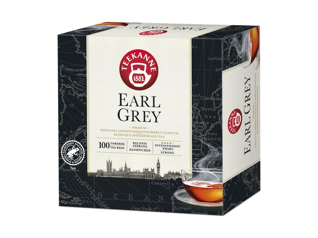 TEEKANNE EARL GREY FEKETE TEA FILTERES 100DB
