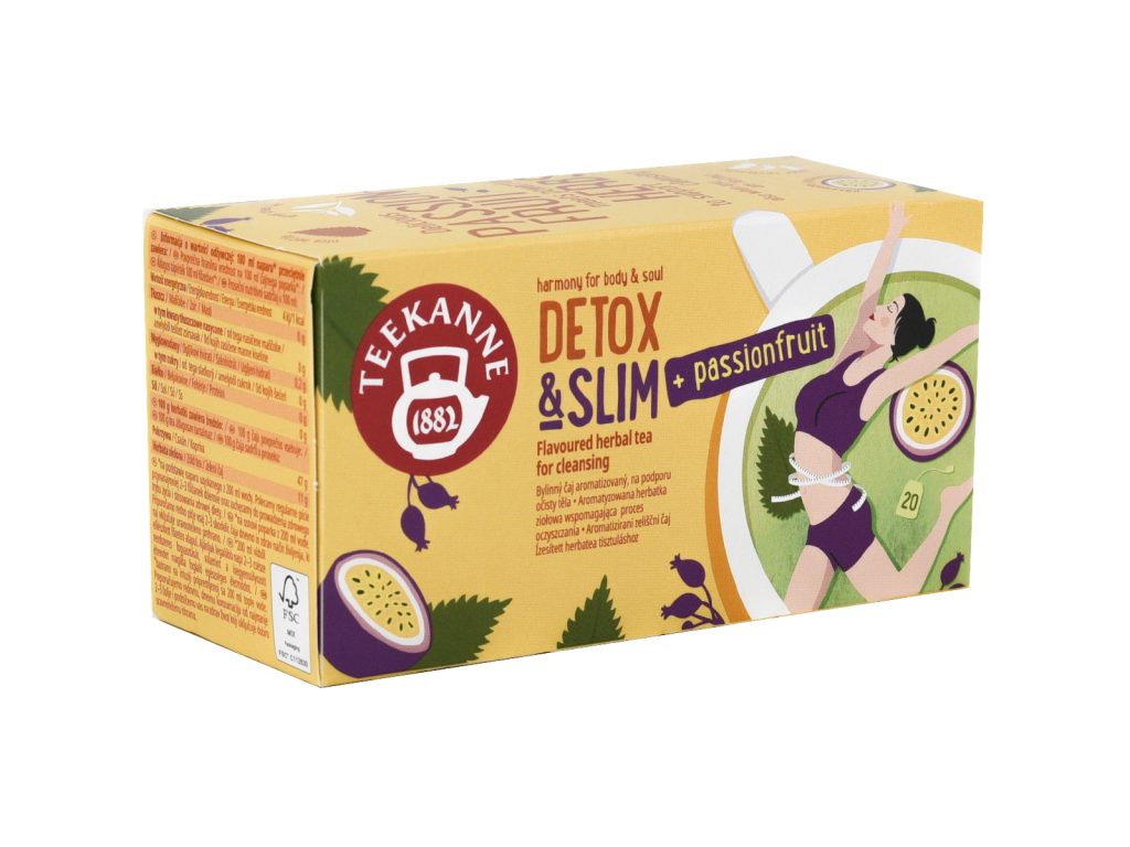 TEEKANNE HBS DETOX SLIM PASSIONFRUIT TISZTÍTÓ TEA  20DB