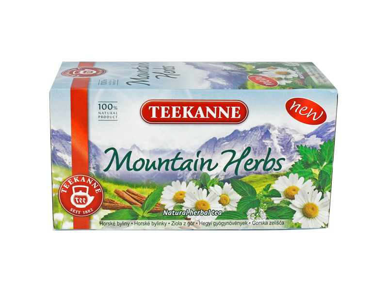 TEEKANNE MOUNTAIN HERBS HEGYI GYÓGYNÖVÉNY TEAKEVERÉK 20DB