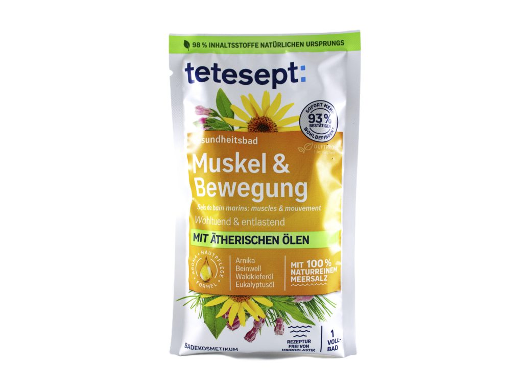 TETESEPT FÜRDŐSÓ EGY FÜRDÉSHEZ ÁTMELEGÍTÉS ÉS ELLAZÍTÁS 80G