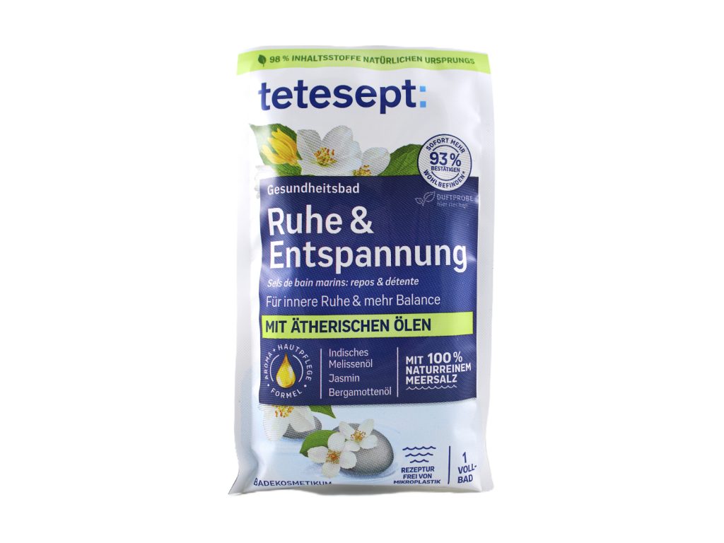 TETESEPT FÜRDŐSÓ EGY FÜRDÉSHEZ LAZÍTÁS ÉS BELSŐ NYUGALOM 80G