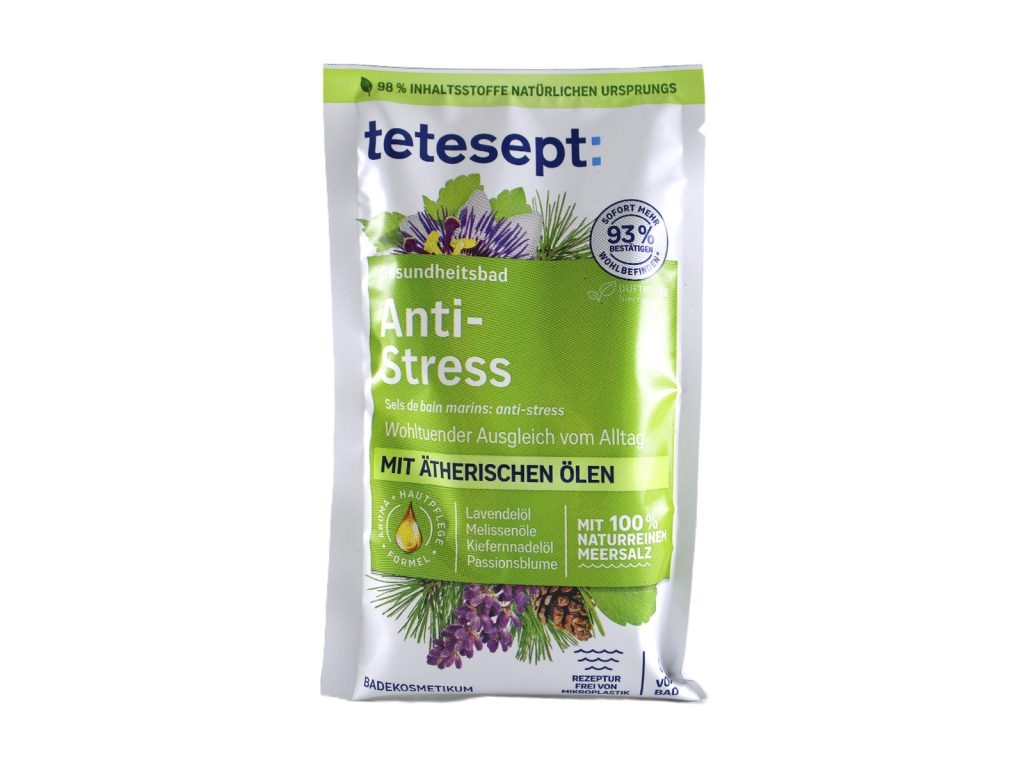 TETESEPT FÜRDŐSÓ EGY FÜRDÉSHEZ REGENERÁLÁS NYUGALOM ÉS KIEGYENSÚLYOZÁS 80G