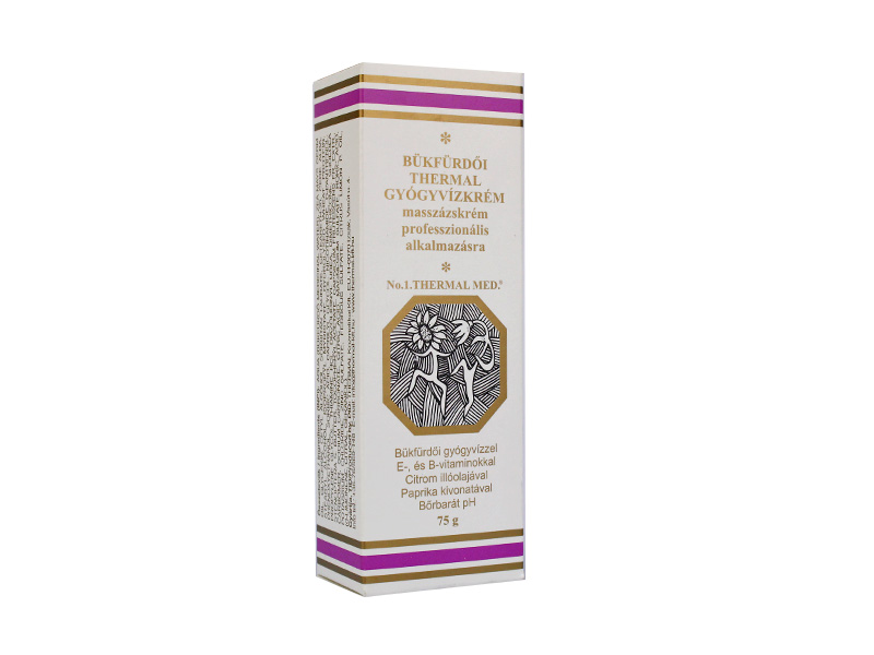 THERMAL BÜKKFÜRDŐI GYÓGYVÍZ KRÉM 75G