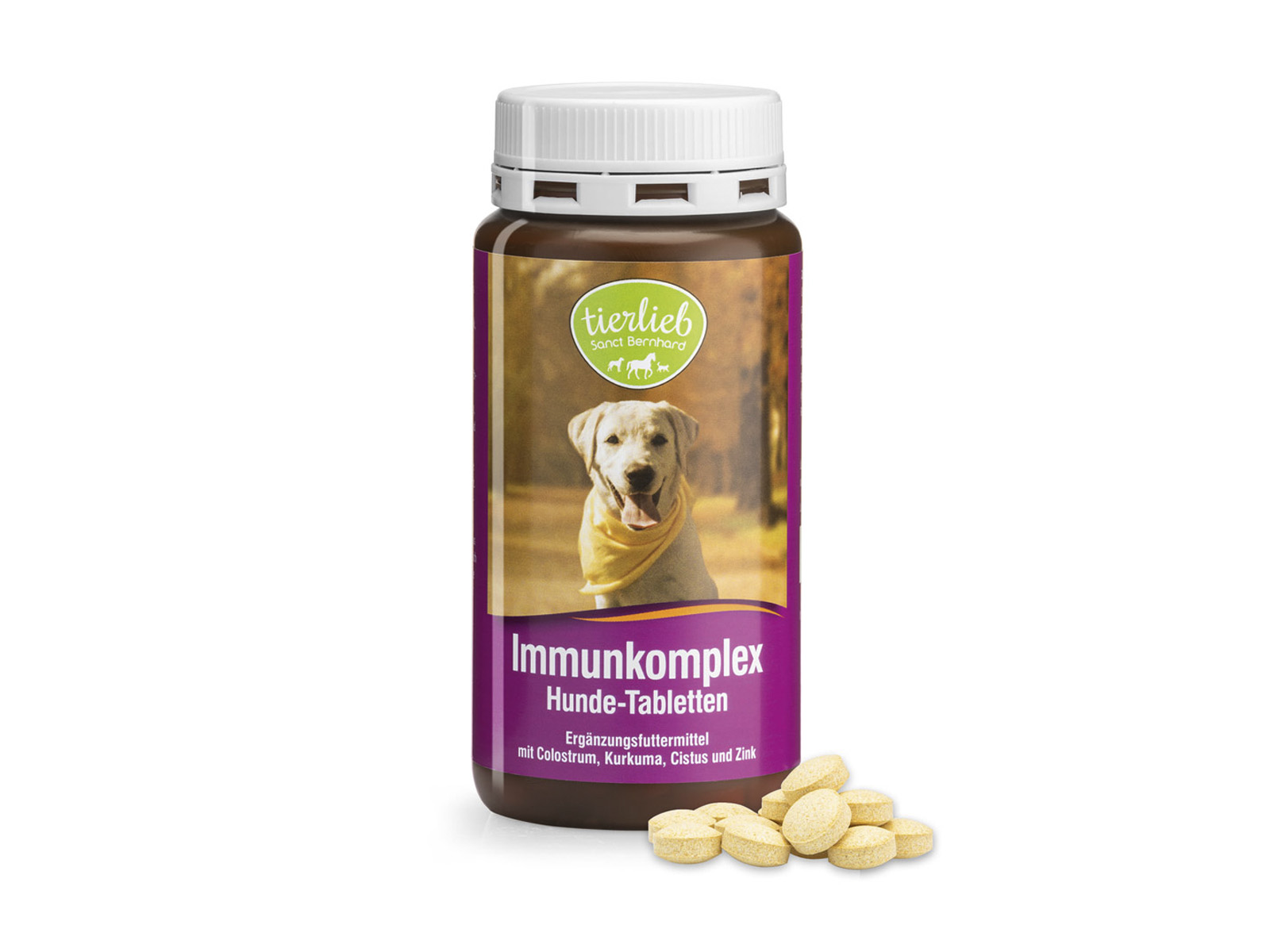 TIERLIEB IMMUN KOMPLEX TABLETTA KUTYÁKNAK 180DB
