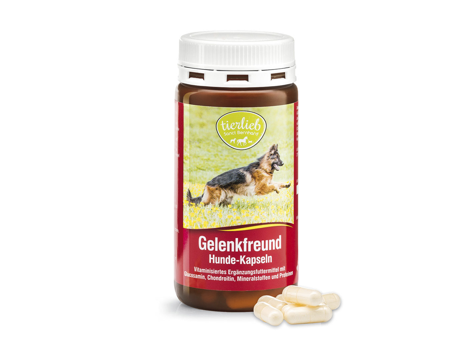 TIERLIEB PORC- ÉS ÍZÜLETVÉDŐ KAPSZULA KUTYÁKNAK 130DB