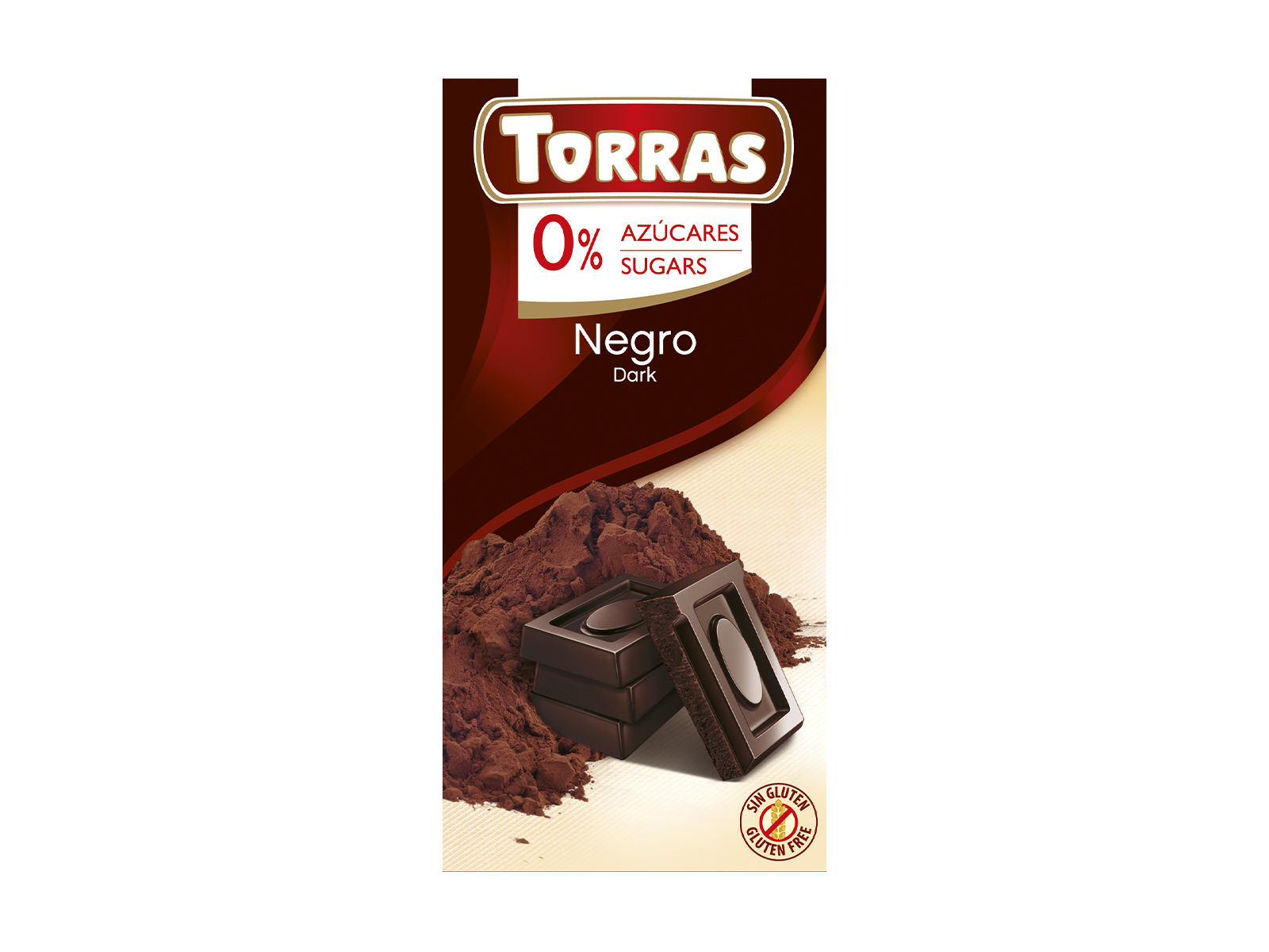 TORRAS HOZZÁADOTT CUKOR NÉLKÜL ÉTCSOKOLÁDÉ  75G