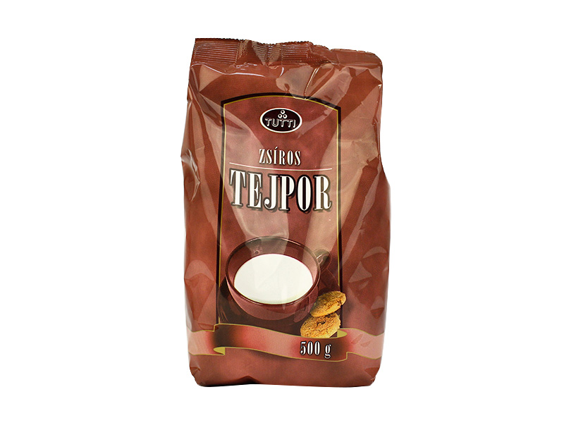 TUTTI ZSÍROS TEJPOR 500G