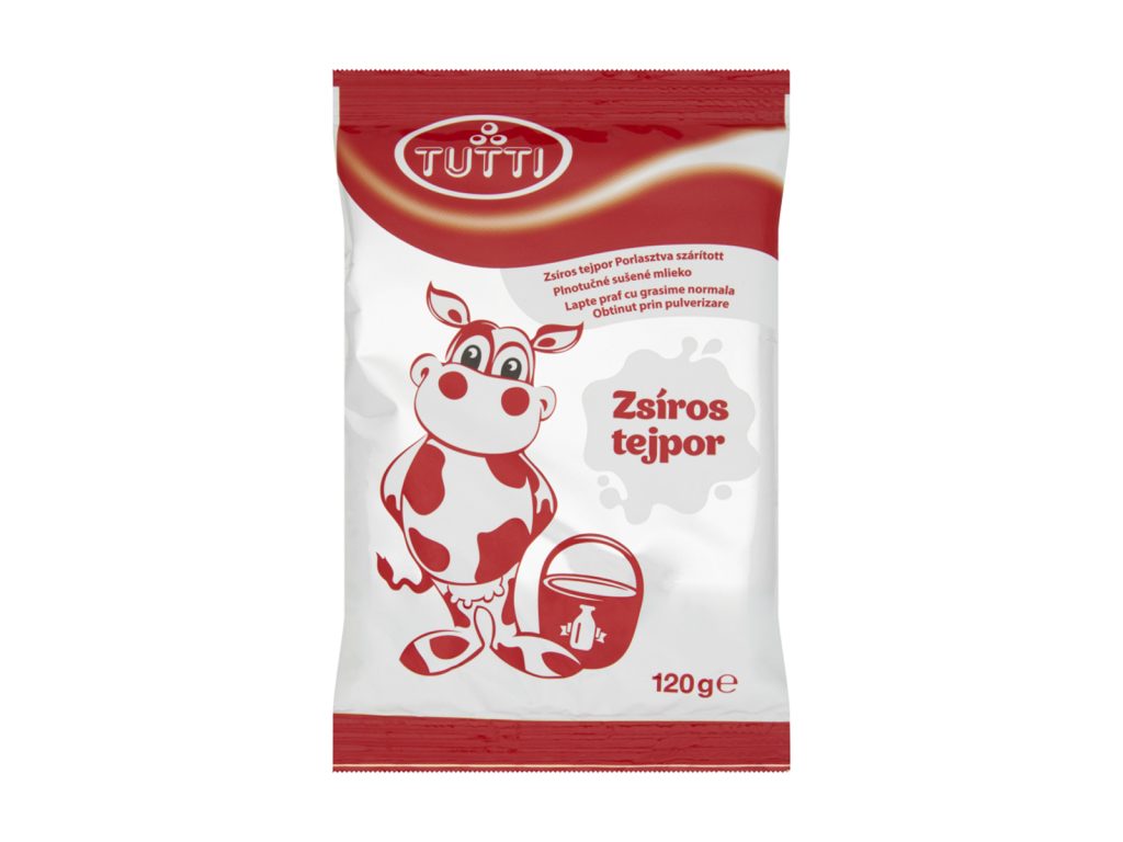 TUTTI ZSÍROS TEJPOR PORLASZTVA SZÁRÍTOTT 120G