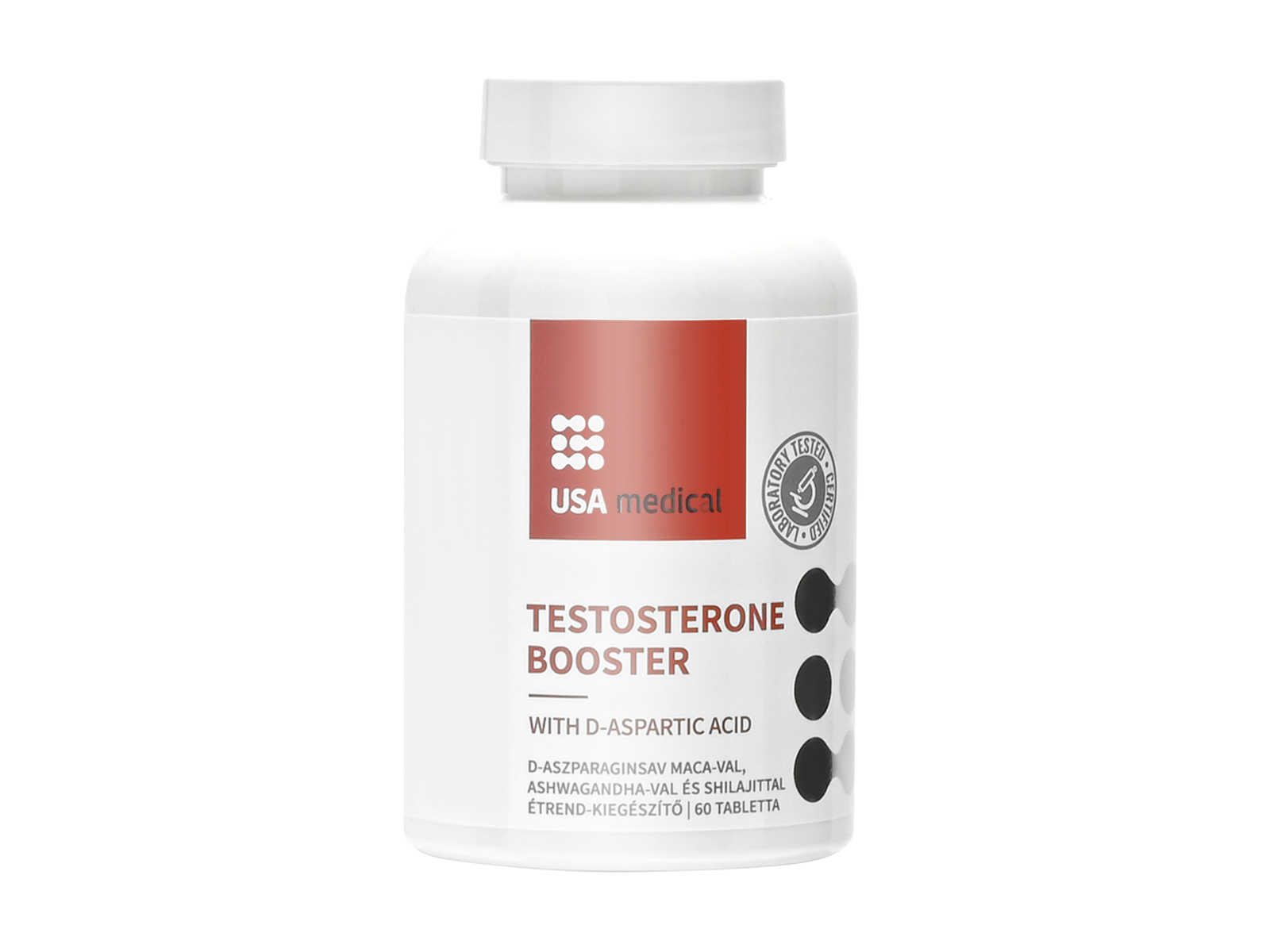 USA MEDICAL TESTOSTERONE BOOSTER TABLETTA 60DB