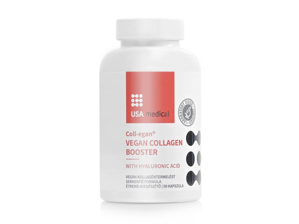 USA MEDICAL VEGAN COLLAGEN BOOSTER - VEGÁN KOLLAGÉNSERKENTŐ KAPSZULA 90DB
