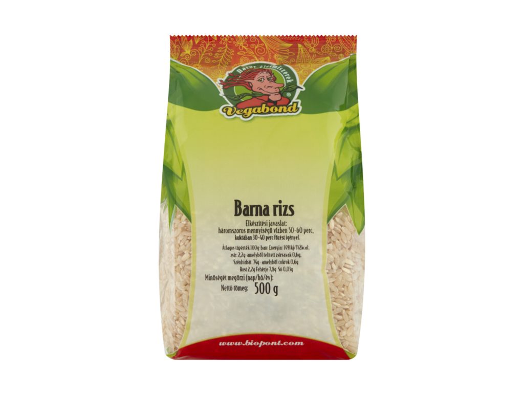 VEGABOND BARNA RIZS 500G