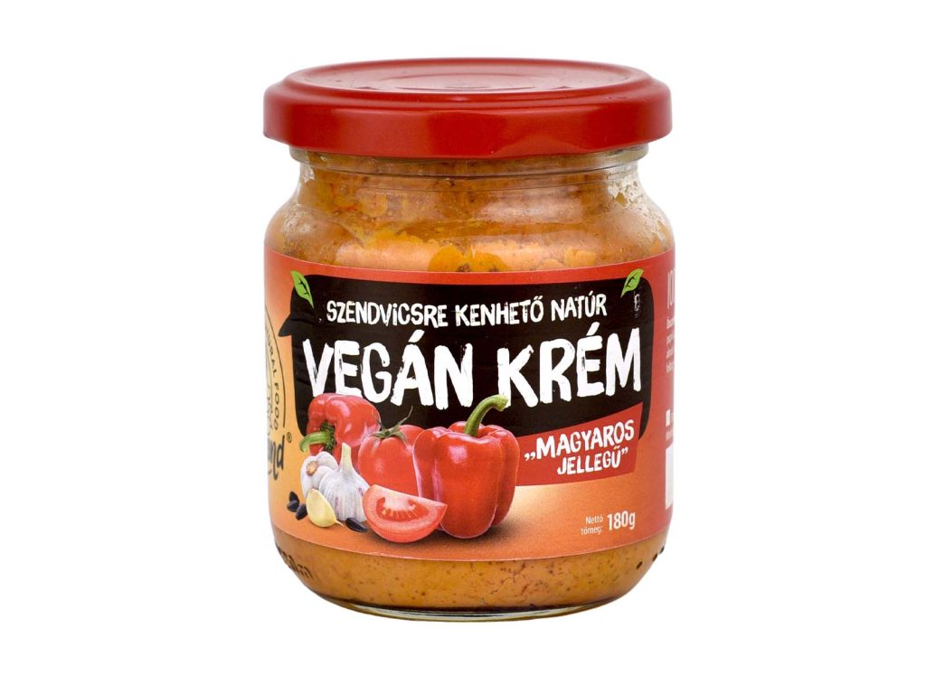 VEGABOND VEGÁN KRÉM MAGYAROS JELLEGŰ 180G