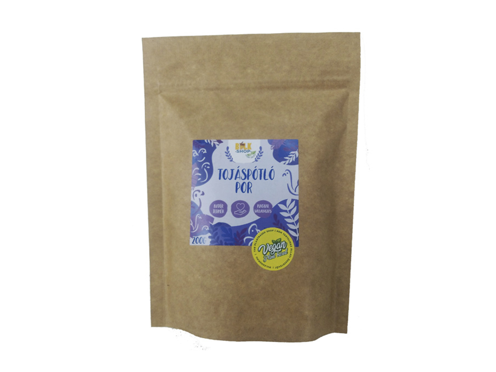 VEGÁN BULKSHOP TOJÁSPÓTLÓ POR 200G