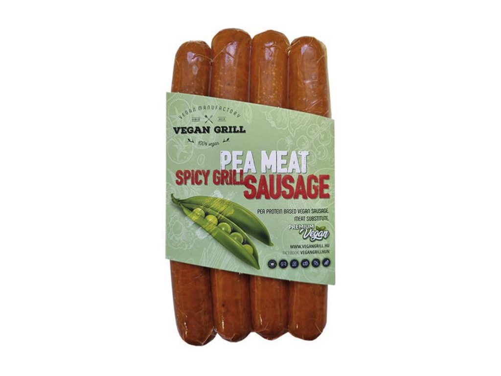 VEGÁN MANUFAKTÚRA VEGÁN GRILL PEA MEAT PIKÁNS BÁSZKA 300G [H]