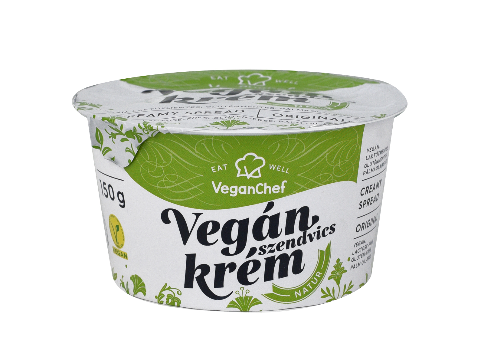 VEGANCHEF KENHETŐ NÖVÉNYI KRÉM NATÚR 150G [H]