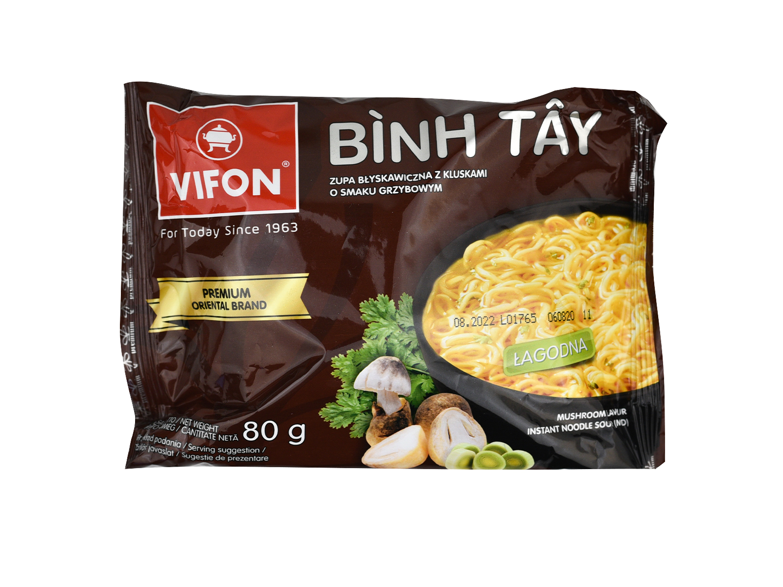 VIFON BINH TAY VIETNAMI INSTANT TÉSZTÁS LEVES 80G
