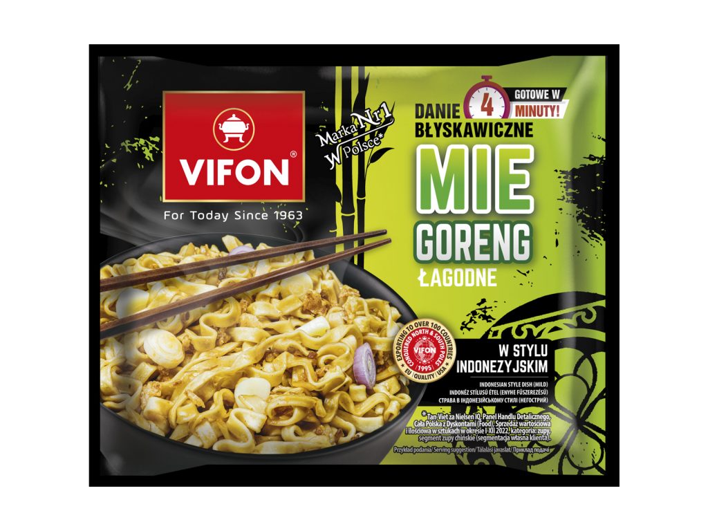 VIFON MIE GORENG INDONÉZ INSTANT BÚZATÉSZTÁS ÉTEL 90G