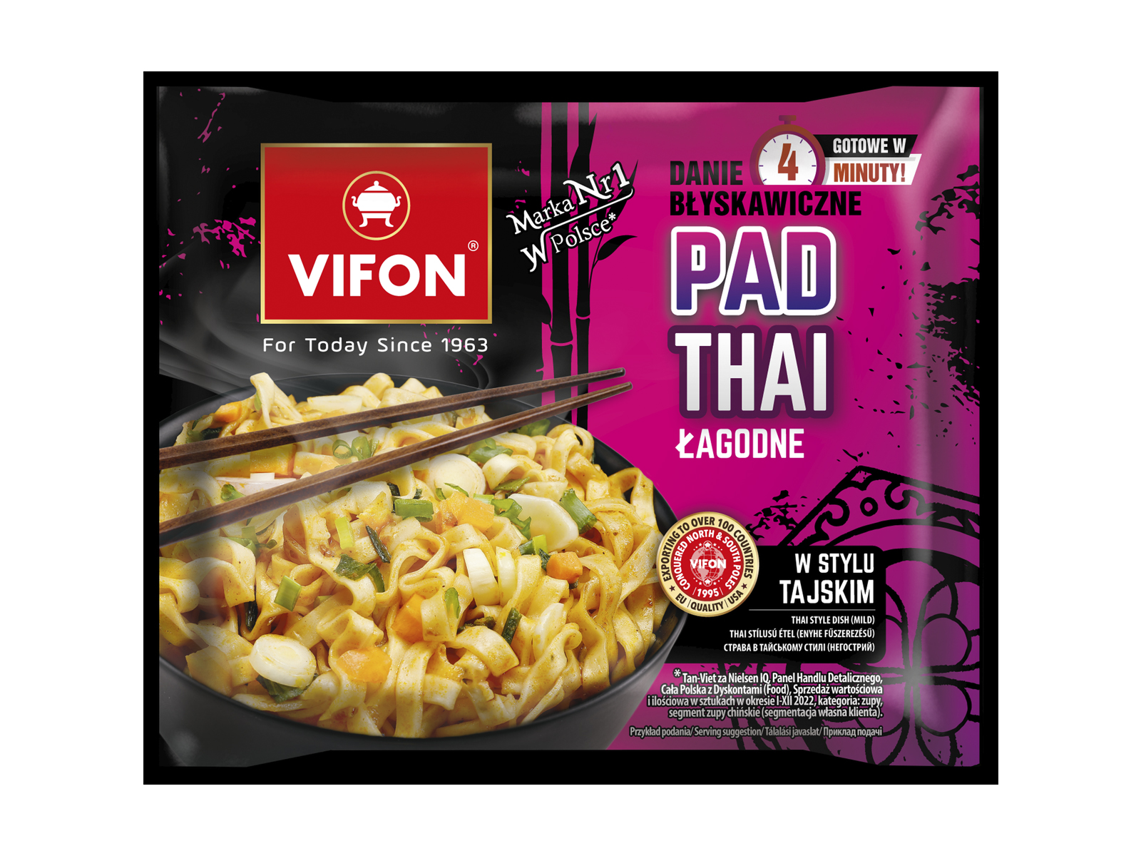 VIFON PAD THAI INSTANT BÚZATÉSZTÁS ÉTEL 90G