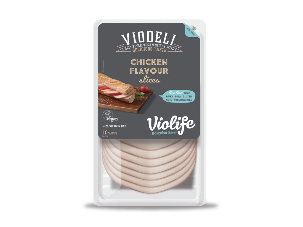 VIODELI NÖVÉNYI SZELETEK CSIRKE ÍZESÍTÉSŰ 100G[H]