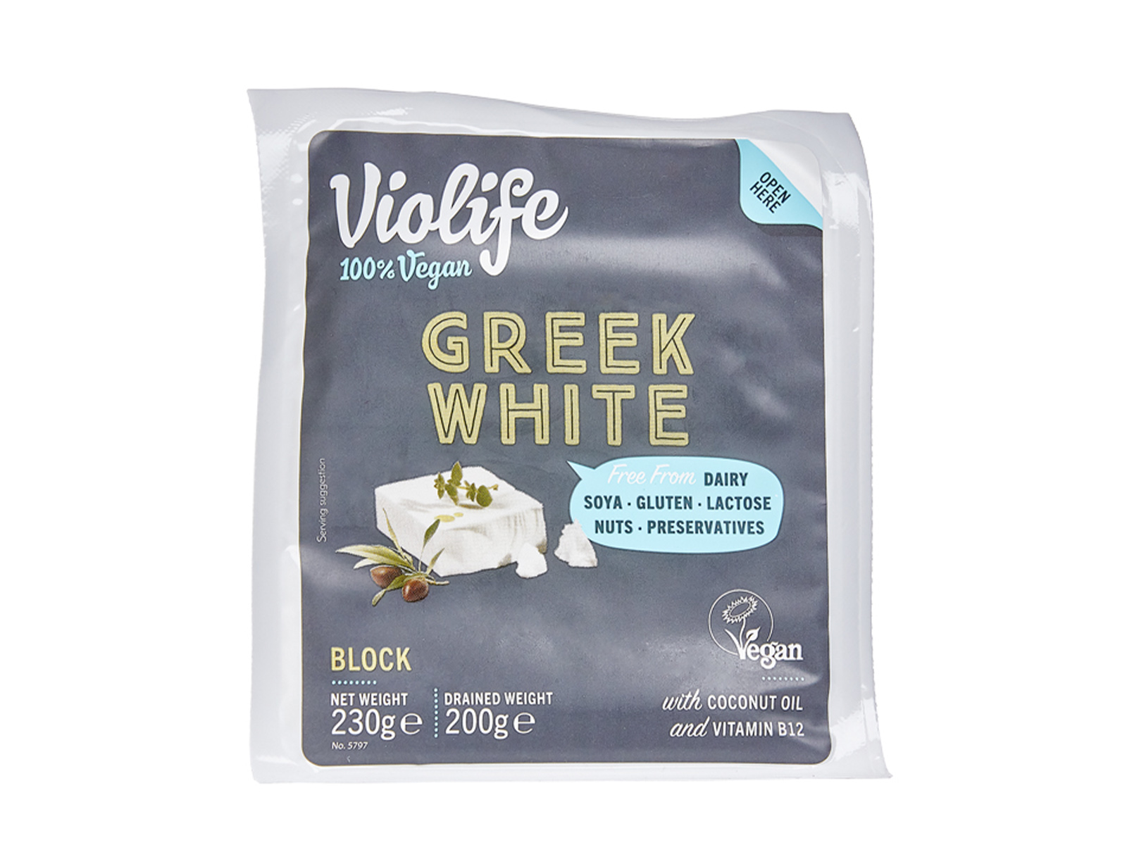 VIOLIFE GÖRÖG FEHÉR NÖVÉNYI TÖMB 200G [H]