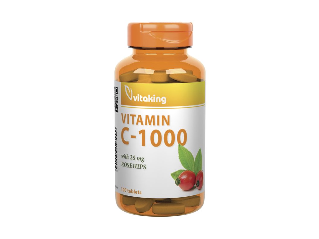 VITAKING C-1000MG TABLETTA 100DB