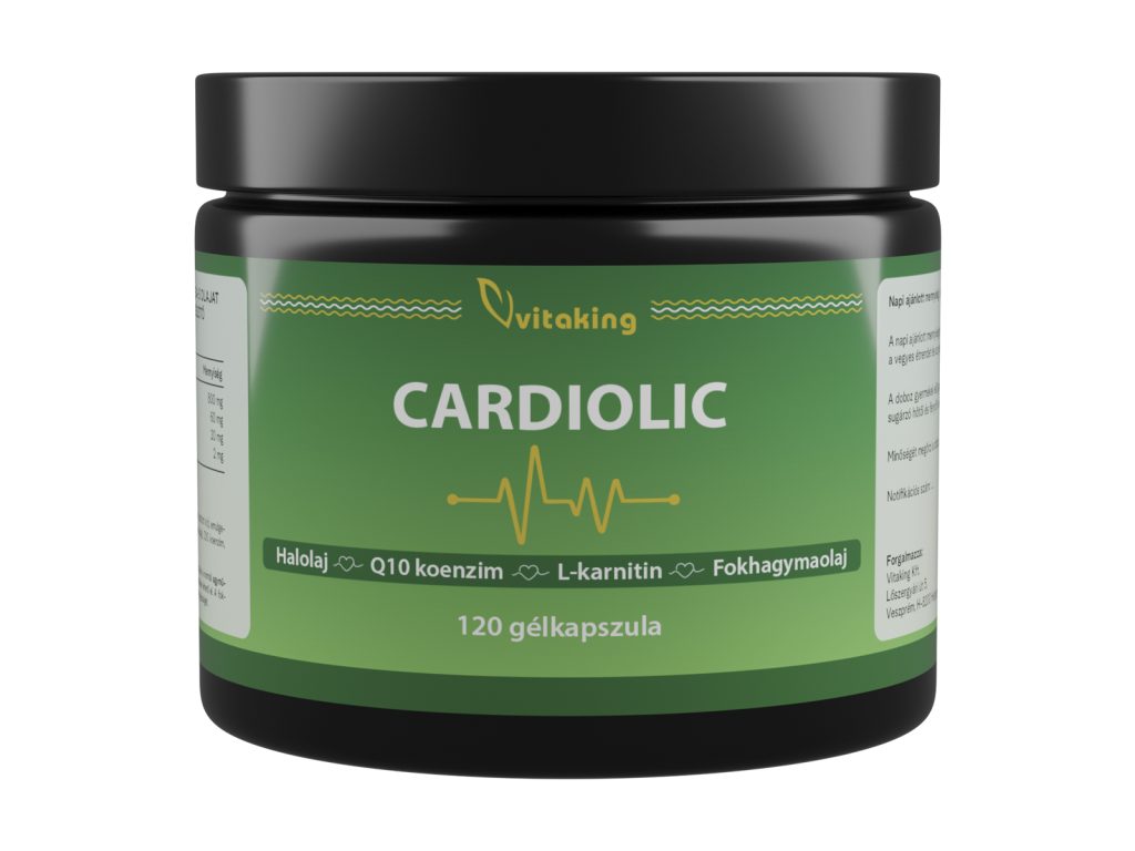 VITAKING CARDIOLIC GÉLKAPSZULA 120DB