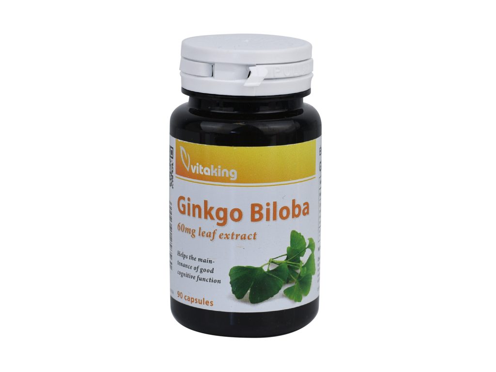 VITAKING GINKGO BILOBA 60MG LEAF EXTRACT 90DB