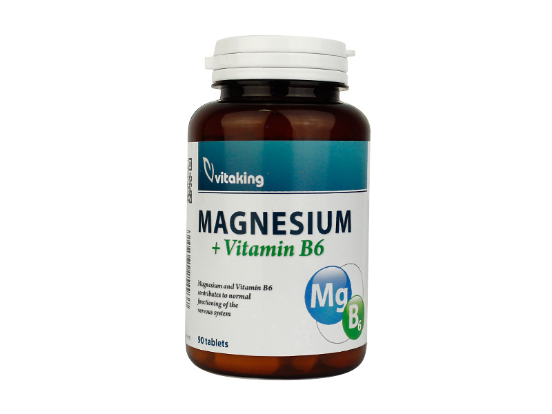 VITAKING MAGNESIUM+B6-VITAMIN 90DB