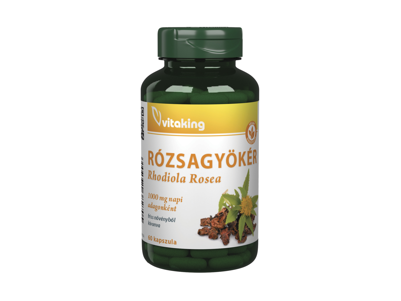 VITAKING RÓZSAGYÖKÉR 1000MG KAPSZULA 60DB