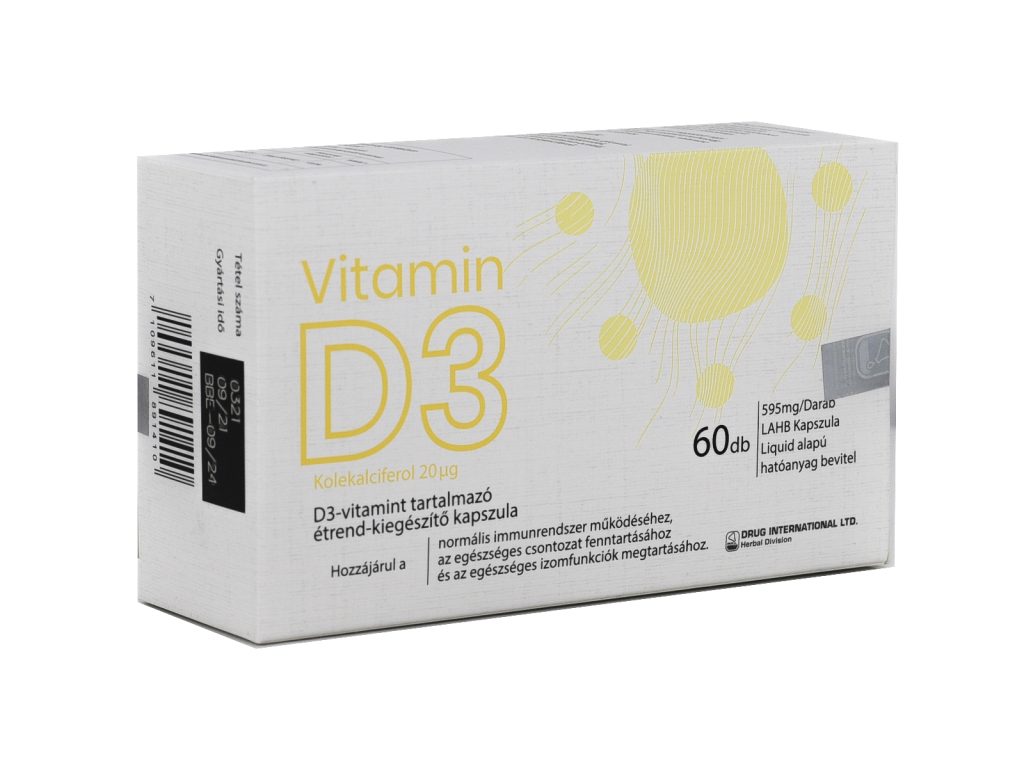 BIO VITALITY VITAMIN-D3 60DB