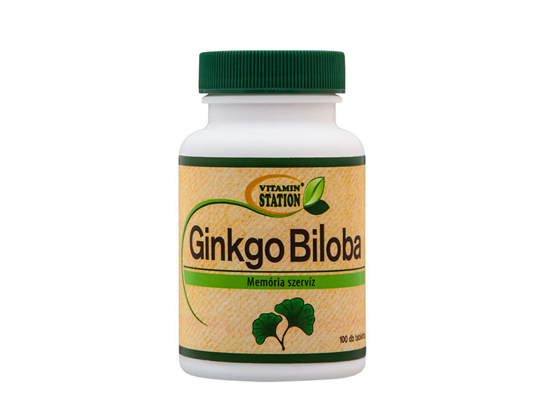 VITAMIN STATION GINKGO BILOBA TABLETTA 100DB