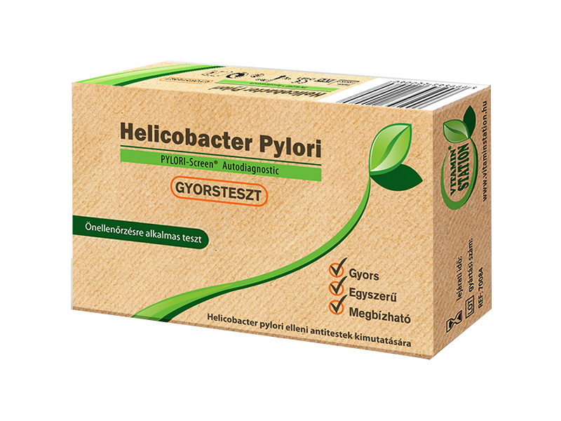 VITAMIN STATION HELIOBACTER PYLORI GYORSTESZT 1DB
