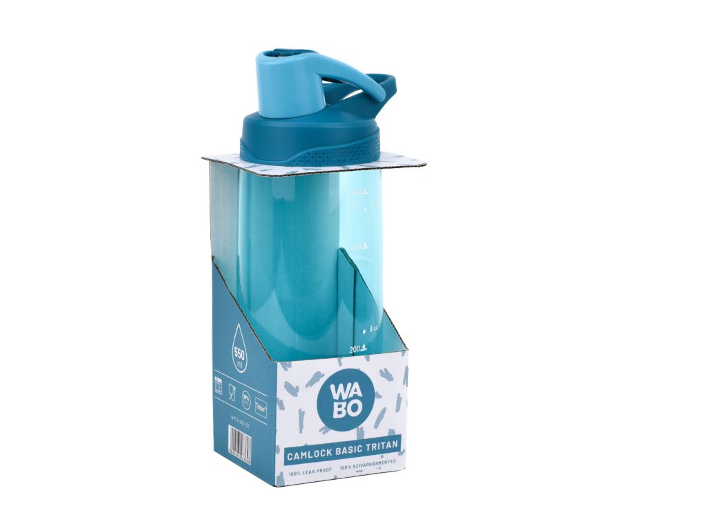 WABO MŰANYAG PALACK CSATOS ZÖLD 550ML 1DB