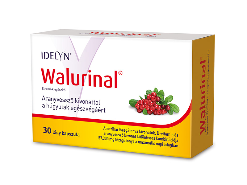WALURINAL KAPSZULA ARANYVESSZŐVEL 30DB