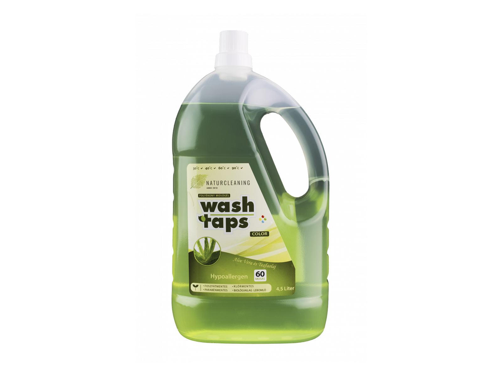 WASH TAPS ECO HIPOALLERGÉN MOSÓGÉL TEAFA-ALOE 4500ML