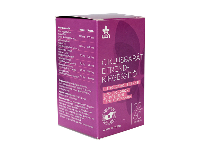 WTN CIKLUSBARÁT ÉTREND-KIEGÉSZÍTŐ NŐKNEK 60DB