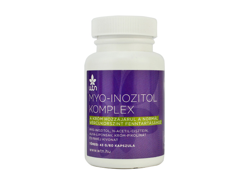 WTN MYO-INOZITOL KOMPLEX KAPSZULA 60DB