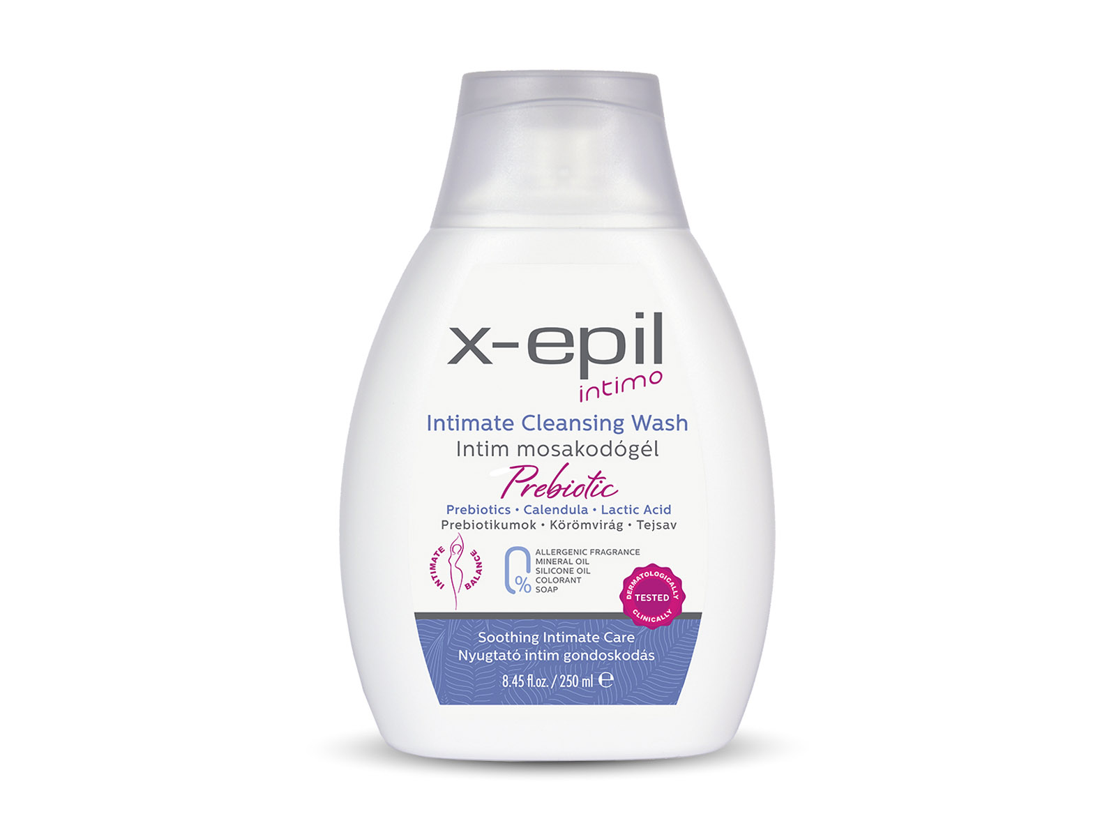 X-EPIL INTIMO INTIM MOSAKODÓGÉL PREBIOTIC 250ML